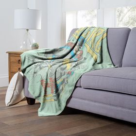 DC Comics Batman Silk Touch Throw Blanket, 50" x 60", Hero or Villainess